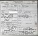 Clyde Burress Death Certificate